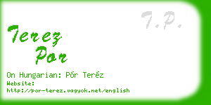 terez por business card